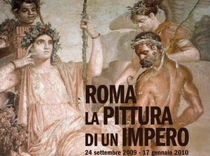 Locandina mostra Roma la pittura di un impero
