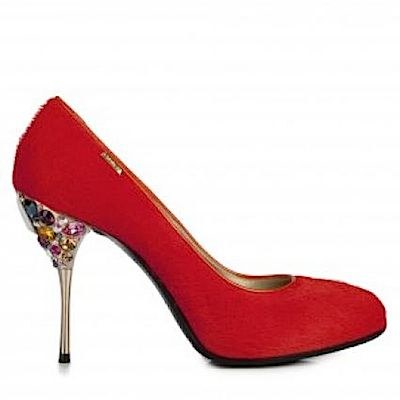 scarpe sposa  rossa