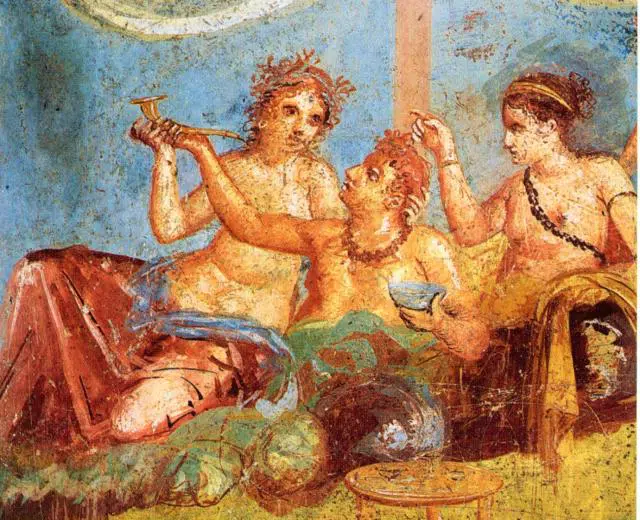 affresco dalla Casa dei Casti amanti