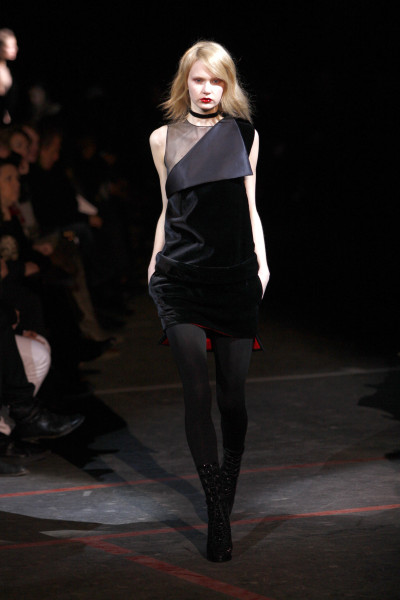 Givenchy abito da sera nero in velluto