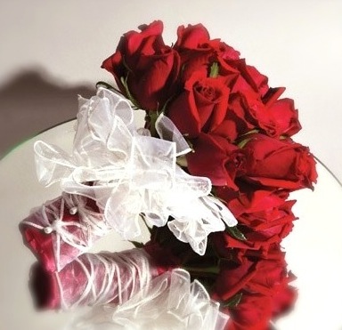  bouquet rose rosse