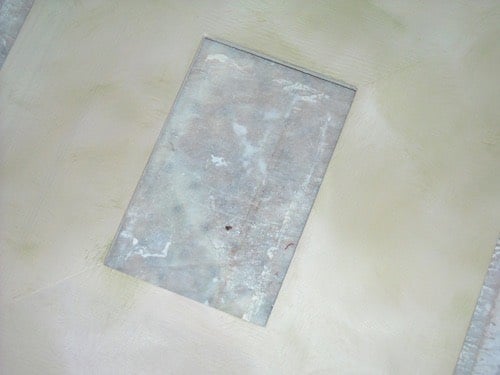 decoupage cornice step 1
