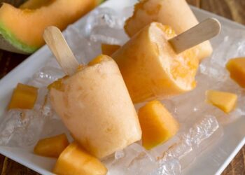 ghiaccioli al melone fatti in casa
