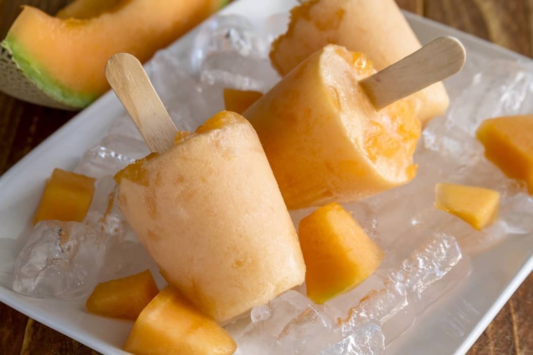 ghiaccioli al melone fatti in casa