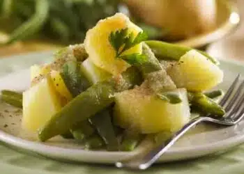 insalata di patate e fagiolini
