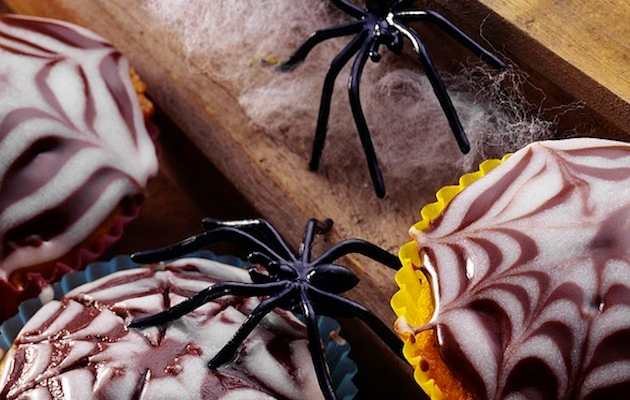 halloween-dolci biscotti con la ragnatela