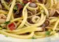 linguine con polipetti