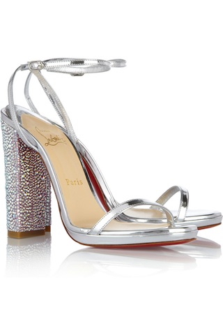 sandali sposa louboutin