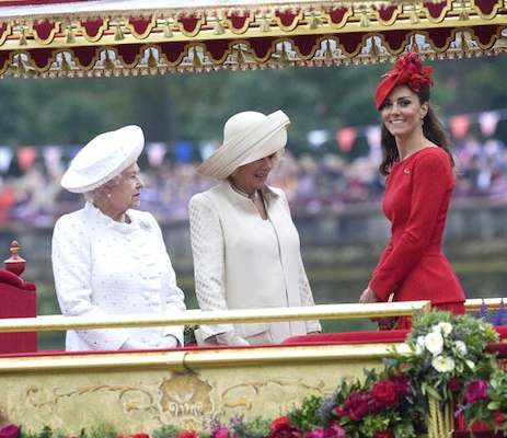 kate middleton abito rosso