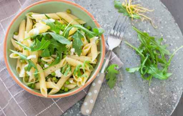 pasta fredda feta e rucola