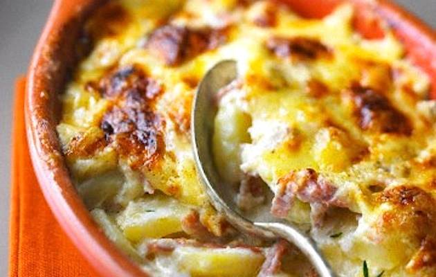 GRATIN Di PATATE_PROSCIUTTO