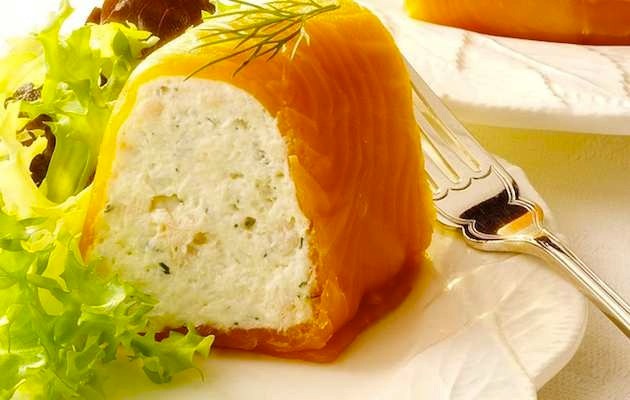 mousse di salmone