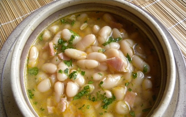 Zuppa di fagioli facile