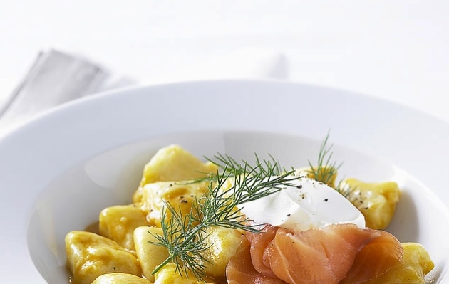 gnocchi al salmone