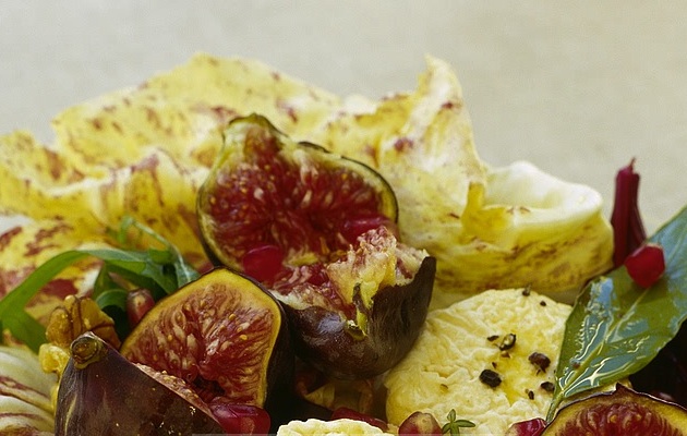 insalata fichi e formaggio