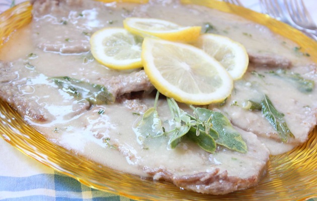 SCALOPPINE limone salvia