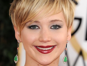 Jennifer Lawrence taglio corto