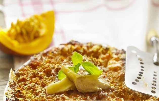 crumble zucca e carciofi