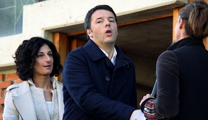 renzi e moglie