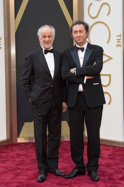 OSCAR NOMINEE PAOLO SORRENTINO AND TONY SERVILLO