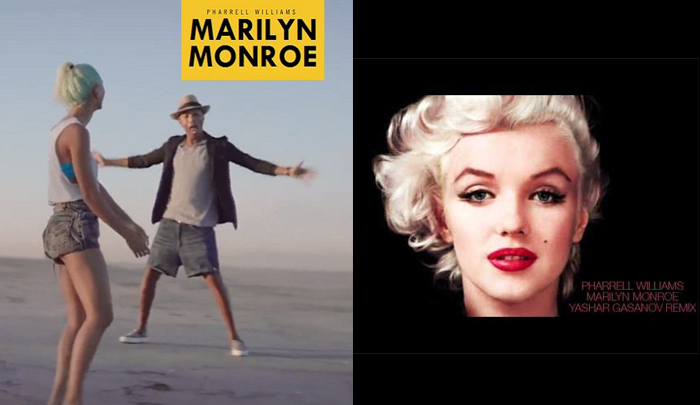 pharrell video singolo marilyn monroe