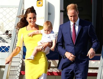 Kate e William in Australia, ma la star del royal tour è George