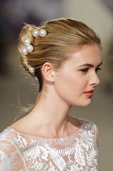 Acconciatura spose Carolina Herrera