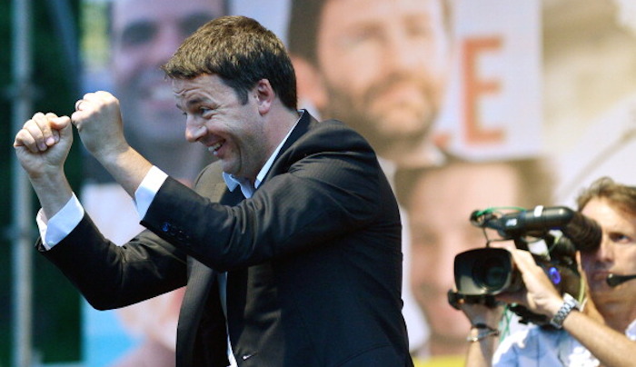 Matteo Renzi campagna elettorale europee