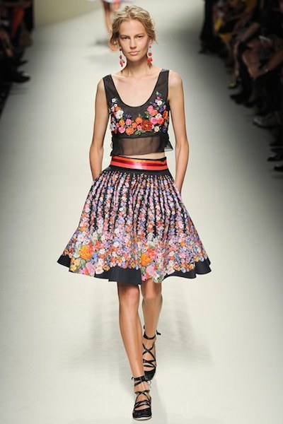 Alberta Ferretti  gonne estate 2014