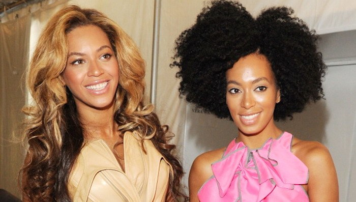 Beyonce and Solange