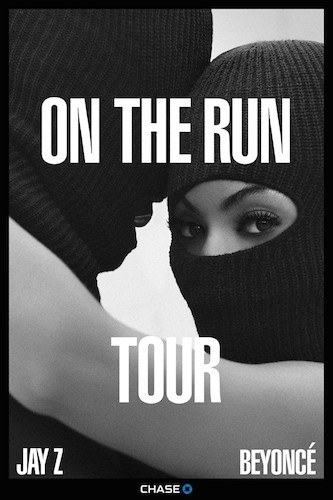 Beyoncé e Jay Z locandina tour 