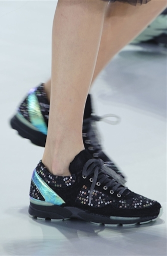 Chanel haute couture scarpe