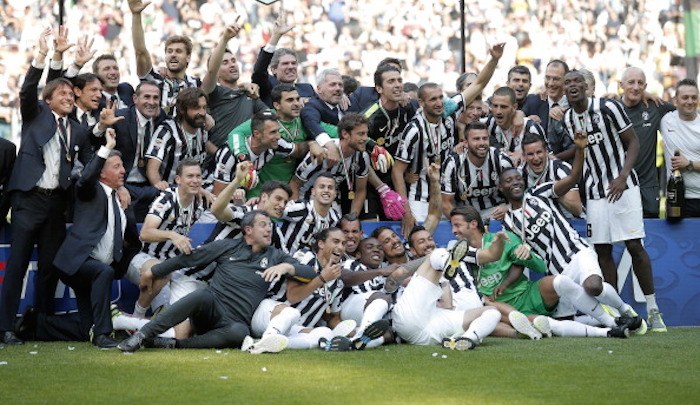Torino Juventus festa terzo scudetto