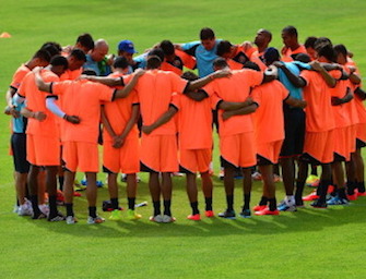Costa Rica allenamento Brasile 2014