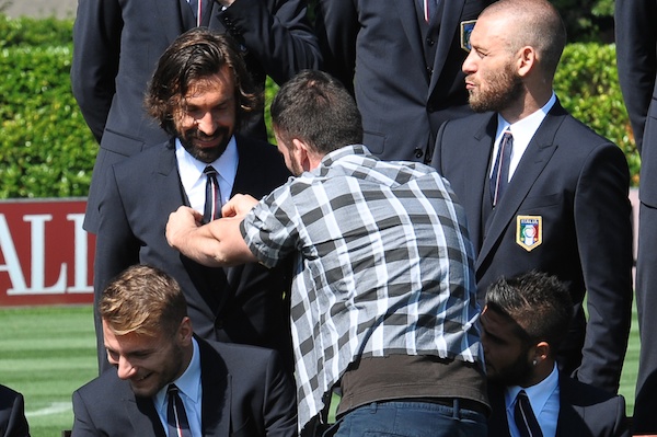 Pirlo Coverciano in divisa