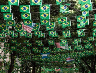 Rio de Janeiro bandiere mondiali