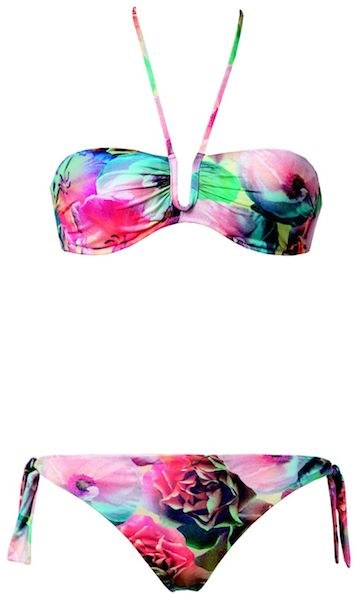 Costume-bikini Calzedonia stampa floreale- 2014