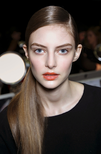 DKNY backstage New York