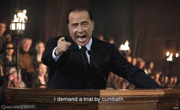 Game of Thrones Berlusconi- parodia