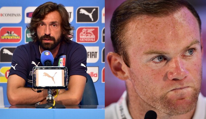 pirlo rooney brasile 2014