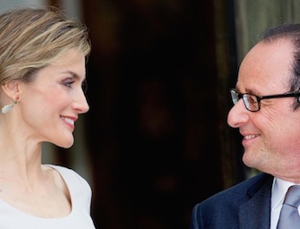 Parigi Letizia e Hollande