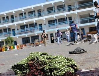 Gaza conflitto con Israele la scuola Onu colpita