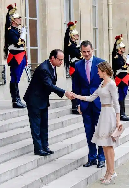 Letizia di Spagna Hollande