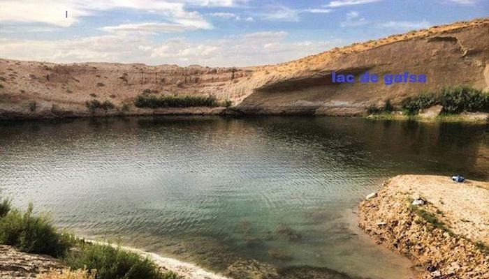 Lago di Gafsa Tunisia