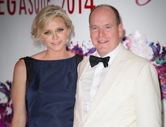 Charlene e Albert 66th ballo croce Rossa Monaco