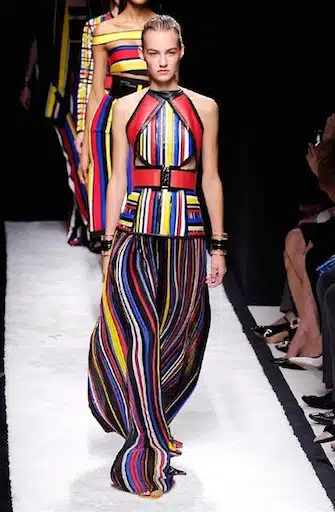 balmain sfilata primavera estate 2015