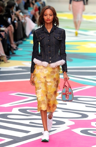 Burberry Prorsum sfilata primavera estate 2015