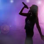 cantante concerto