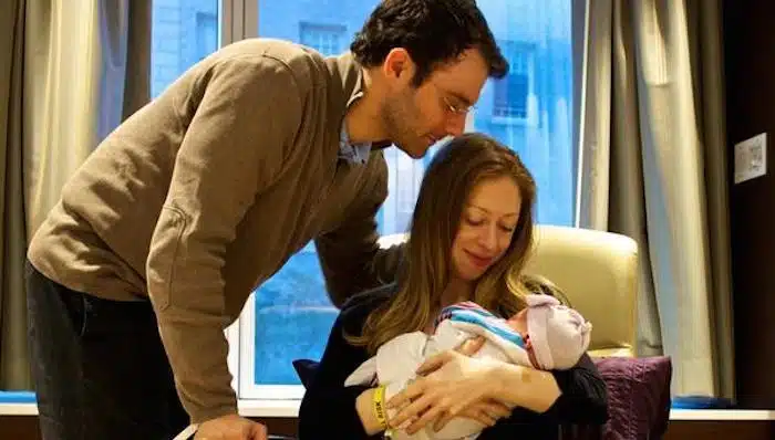Chelsea Clinton Marc Mezvinsky e Charlotte