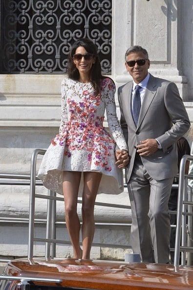 George Clooney e la moglie Amal